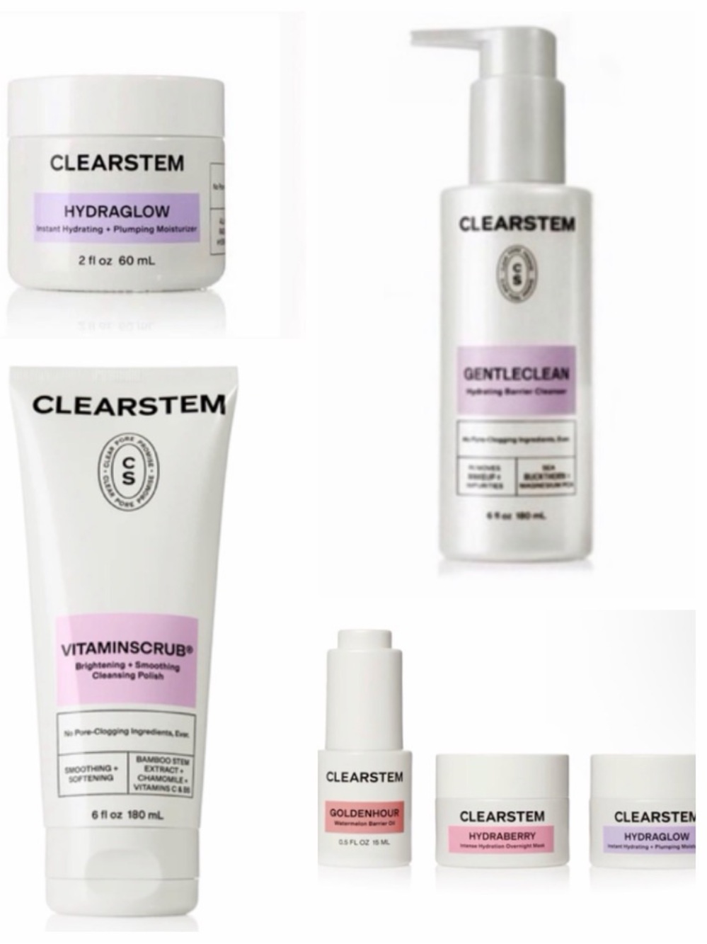 NEW CLEARSTEM Skincare Set ($212 value)